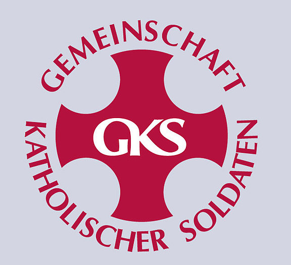 Das Logo der Gemeinschaft Katholischer Soldaten 