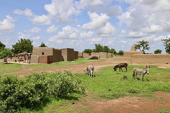 Dorf in Mali © Bundeswehr / PAO