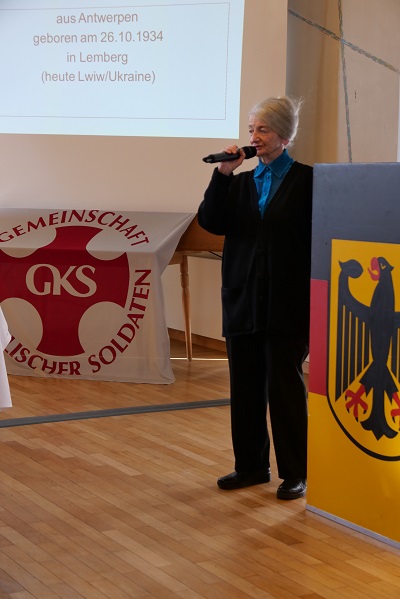 Henriette Kretz bei ihrem Vortrag. © KS / Jörg Volpers 