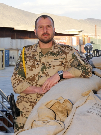 Stabsfeldwebel Stefan G. in Kabul